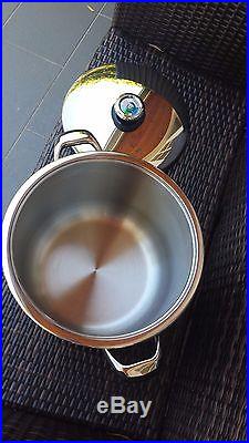 pot stainless 5l italy cooking steel made