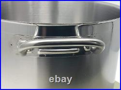 100 Qt Stainless Steel Stock Pot WithCover