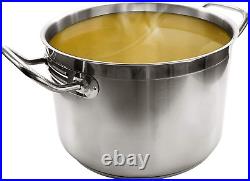 100 Qt Stainless Steel Stock Pot WithCover