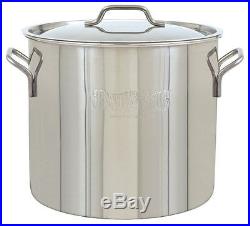 10 Gallon Bayou Universal Home Brew Boiling Kettle Stockpot Stainless Steel