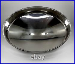 10-Quart All-Clad Stainless Steel Covered Oval Roaster with Rack