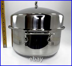 10-Quart All-Clad Stainless Steel Covered Oval Roaster with Rack