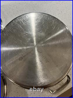 10pc Set Of Schulte-Ufer Cooking Pots Quality Stainless with Lids Germany