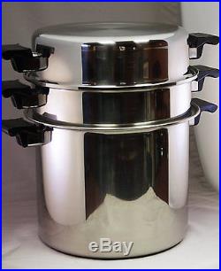 12 Quart Stock Pot with Steamer and Dome Cover