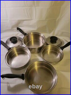 13pc TOWNECRAFT CHEF'S WARE COOKWARE T304 Multicore Stainless Set Towncraft