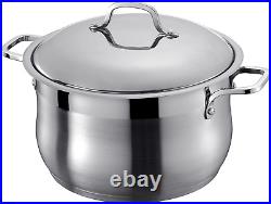 14.2Qt Commercial Grade Large Stock Pot Stainless Steel Stockpot Stew Pot with L