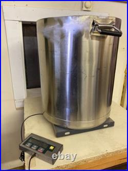 14 Gallon Heavy Stainless Steel Outdoor Cooking Pot Campfire Meals, Crab Boils