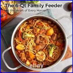 14-Piece Nonstick Hybrid Hex Cookware Set Induction & Oven Safe, PFOA Free