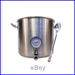 15 Gallon Heavy Duty Stainless Steel Home brew Kettle Stockpot Beer Brewing