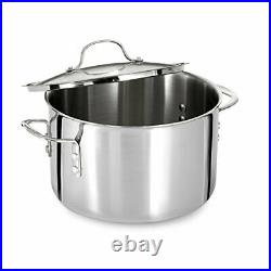 (1767727) Tri-Ply Stainless Steel 8-Quart Stock Pot with Cover