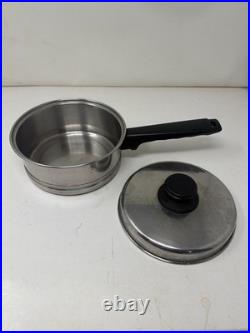 17 Piece Set LIFETIME T304 Stainless Steel Custom Designed Cookware USA