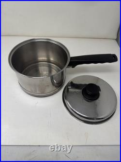 17 Piece Set LIFETIME T304 Stainless Steel Custom Designed Cookware USA