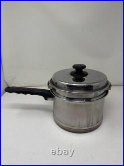 17 Piece Set LIFETIME T304 Stainless Steel Custom Designed Cookware USA