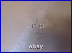 1801 REVERE WARE COPPER CLAD STAINLESS 10QT STOCKPOT WithLID NEW IN BOX! FREE SHIP
