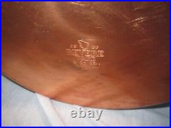 1801 Revere Ware 8 QT Stock Pot + Lid Stainless Steel SS Copper Clad Clinton IL