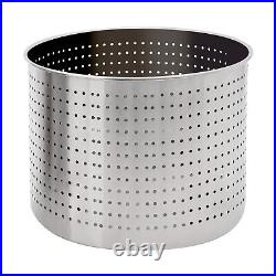 201 Stainless Steel Large Capacity 35/52/74L Stock Pot With Draining Bucket USA