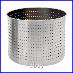201 Stainless Steel Large Capacity 35/52/74L Stock Pot With Draining Bucket USA
