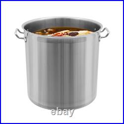 20QT Cooking Pot Set 14.813.8in Stainless Steel Soup Pot Draining Bucket with Lid