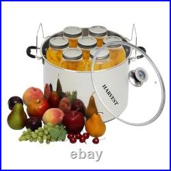 20 Qt Stainless Steel Canning Pot with Rack for Water Bath or Steam