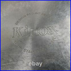 21 pc KINOX Stainless Steel Cookware Set w Triple Boiler, Steamer, Egg Poacher