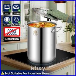 32QT Stock pot Seafood Boil Pot and Propane Stove Outdoor Cooker