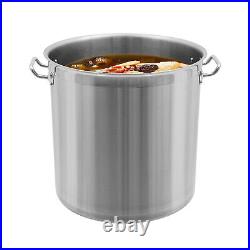 33/52 Quart Stock Pot Stainless Steel Large Kitchen Soup Big Cooking Restaurant 33/52 Quart Stock Pot Stainless Steel Large Kitchen Soup Big Cooking Restaurant