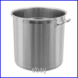 33/52 Quart Stock Pot Stainless Steel Large Kitchen Soup Big Cooking Restaurant 33/52 Quart Stock Pot Stainless Steel Large Kitchen Soup Big Cooking Restaurant