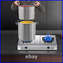 33/52 Quart Stock Pot Stainless Steel Large Kitchen Soup Big Cooking Restaurant