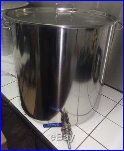 33ltr stainless steel stockpot with tap