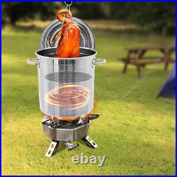 35L/37Qt Stock Pot 201 Stainless Steel Crawfish Seafood Boil Pot Kitchen/Outdoor 35L/37Qt Stock Pot 201 Stainless Steel Crawfish Seafood Boil Pot Kitchen/Outdoor