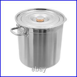 35L/37Qt Stock Pot 201 Stainless Steel Crawfish Seafood Boil Pot Kitchen/Outdoor 35L/37Qt Stock Pot 201 Stainless Steel Crawfish Seafood Boil Pot Kitchen/Outdoor