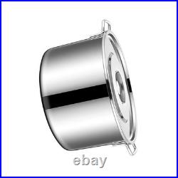 (35cm / 13.8in)Stainless Steel Cookware Stockpot Thick Heavy Duty Stock Pot L DG