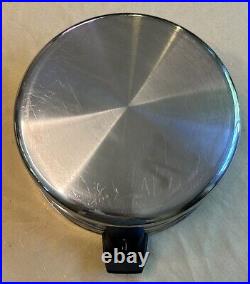 3 Pc. CUTCO 5-Ply Aluminum Core Stainless Steel 6Qt Stock Pot & Skillet with Lid