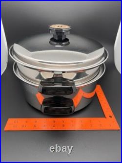 3 Pc Classica Temp. Tone Cookware Thermium Multi-Plex T304 Stainless Steel USA