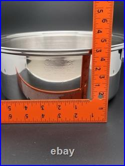 3 Pc Classica Temp. Tone Cookware Thermium Multi-Plex T304 Stainless Steel USA