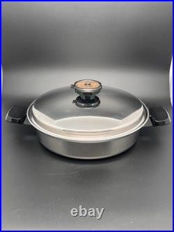 3 Pc Classica Temp. Tone Cookware Thermium Multi-Plex T304 Stainless Steel USA