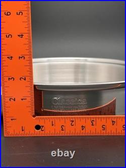 3 Pc Classica Temp. Tone Cookware Thermium Multi-Plex T304 Stainless Steel USA