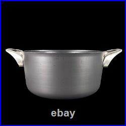 3pc Calphalon Premier Hard-Anodized Nonstick Stock Pot 6 Qt and 5 Qt with One Lid