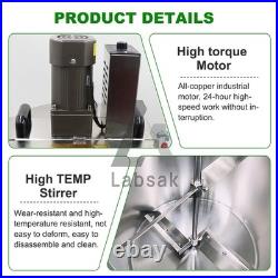 40L Automatic Sauce Stir Frying Machine With Lid Hot Pot Stockpot Electric Mixer