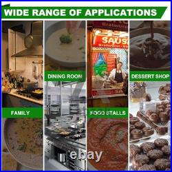 40L Automatic Sauce Stir Frying Machine With Lid Hot Pot Stockpot Electric Mixer