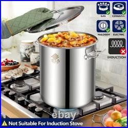40QT Stainless Steel Stockpot With 200,000BTU Propane Burner