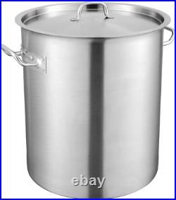 42QT Heavy Duty Stainless Steel Stockpot for Large Groups & Events