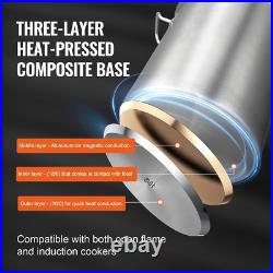 42QT Heavy Duty Stainless Steel Stockpot for Large Groups & Events