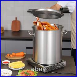 42QT Heavy Duty Stainless Steel Stockpot for Large Groups & Events