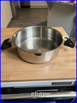 (45). Saladmaster System 7 TP304-316 Surgical Stainless Stock Pot DOME Replace