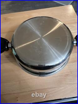 (45). Saladmaster System 7 TP304-316 Surgical Stainless Stock Pot DOME Replace