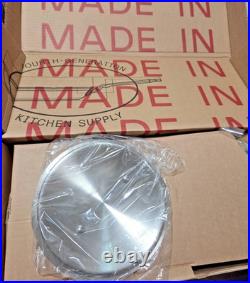 4 QT Stainless Clad Saucepan by Made In with Lid Antique Brass Handle NEW 4 QT Stainless Clad Saucepan by Made In with Lid Antique Brass Handle NEW