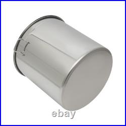 50L/52.8Qt Stock Pot Stainless Steel Stock Pot Kitchen Cooking Pot with Basket