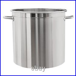 52L/55QT Stock Pot Stainless Steel Large Kitchen Soup Pot Big Cooking Restaurant 52L/55QT Stock Pot Stainless Steel Large Kitchen Soup Pot Big Cooking Restaurant