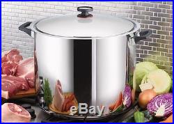 63-quart Stock Pot Innove by Royal Prestige Stainless Steel With Cover